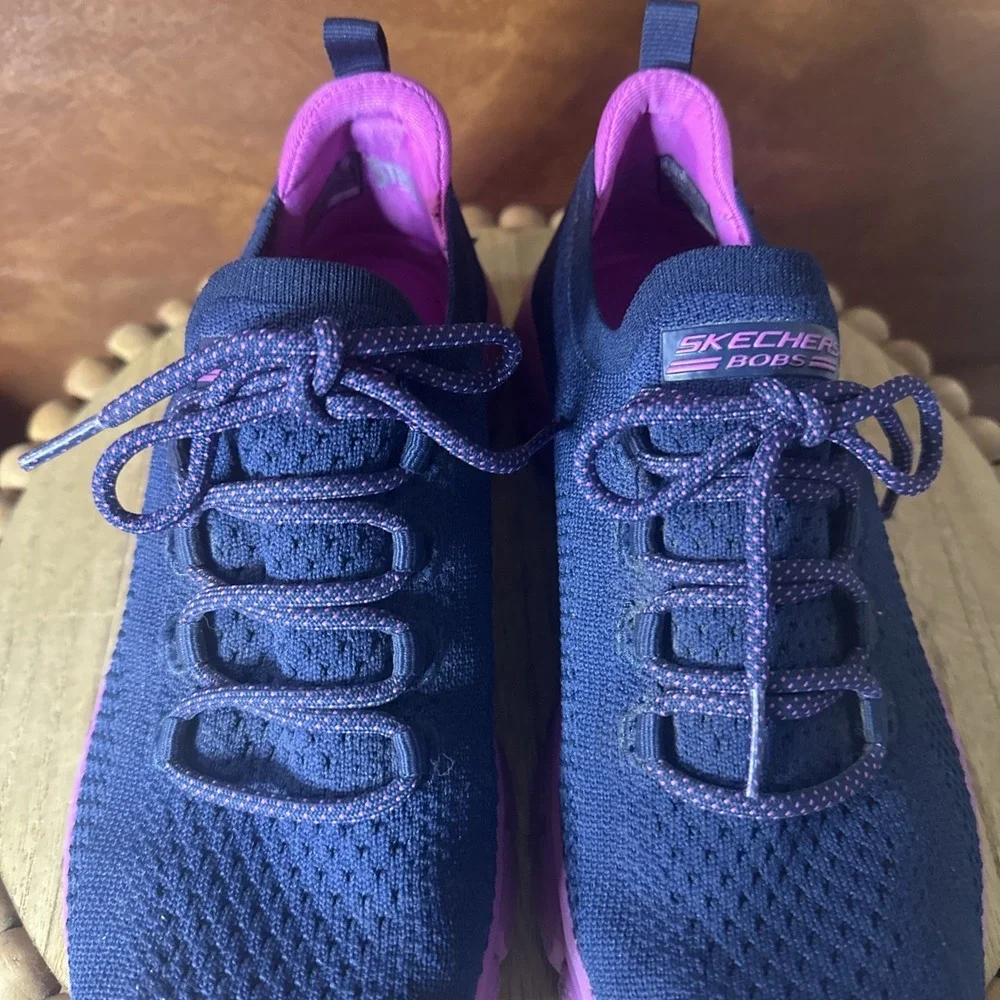 Skechers Women's Knit Mesh Stretch Fit Sparrow 2.0 Sporty Memory Foam Sneaker6.5